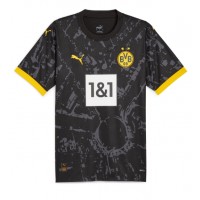 Billiga Borussia Dortmund Donyell Malen #21 Borta fotbollskläder 2023-24 Kortärmad